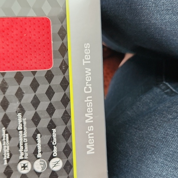 ATHLETIC works mens mesh crew tees - Picture 6 of 9